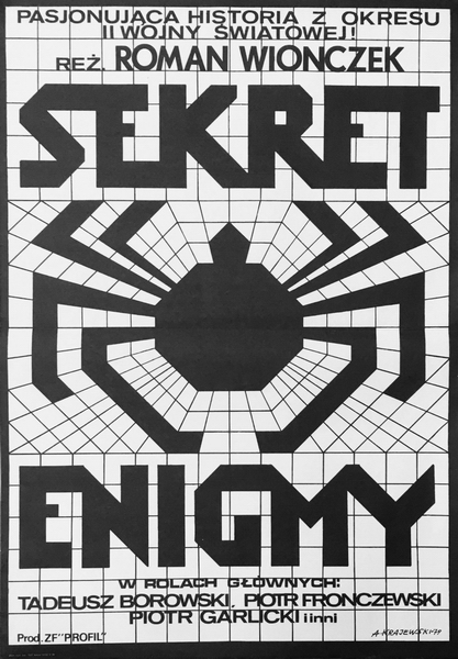 Sekret Enigmy, Secret of Enigma, Krajewski Andrzej