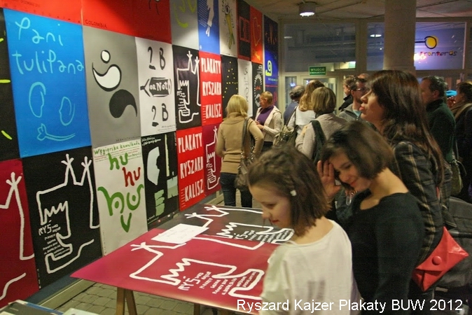 Ryszard Kajzer Plakaty BUW Biblioteka Uniwersytecka Warszawa 2012