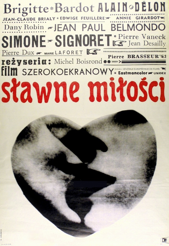 Sławne miłości, Famous Love Affairs; Les Amours celebres, Cieslewicz Roman Sławne miłości, Famous Love Affairs; Les Amours celebres, Cieslewicz Roman