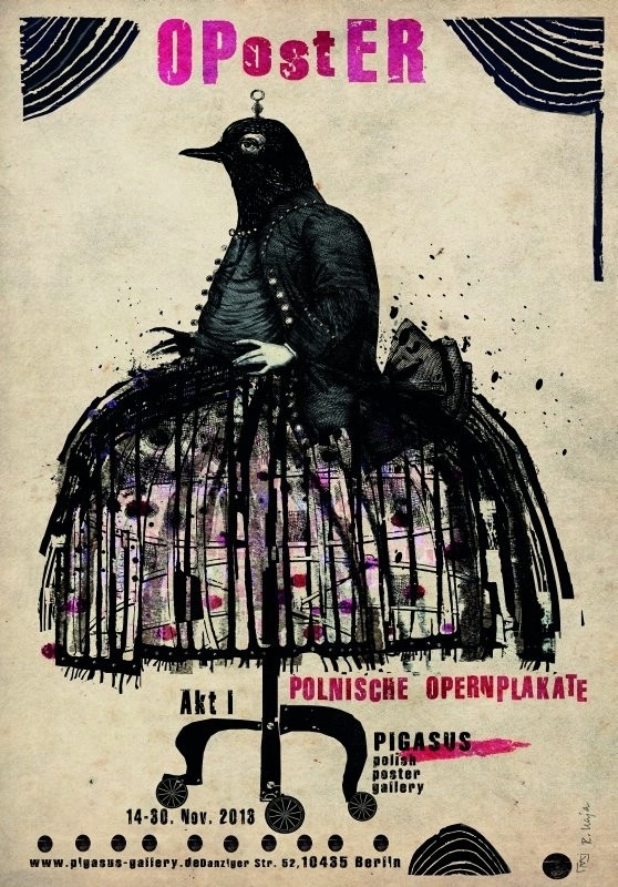 OPostER polski plakat operowy. Akt I, OPostER. Polish Opera Poster I, Kaja Ryszard OPostER polski plakat operowy. Akt I, OPostER. Polish Opera Poster I, Kaja Ryszard