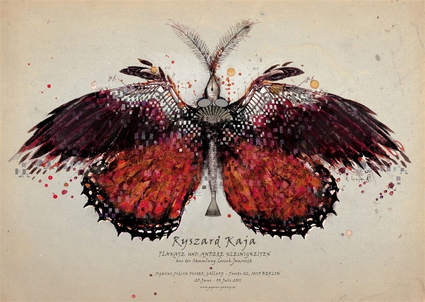 Ryszard Kaja Plakaty i inne błahostki. Motyl czerwony, Ryszard Kaja Posters, Odds and Sods - Red Butterfly, Kaja Ryszard Ryszard Kaja Plakaty i inne błahostki. Motyl czerwony, Ryszard Kaja Posters, Odds and Sods - Red Butterfly, Kaja Ryszard