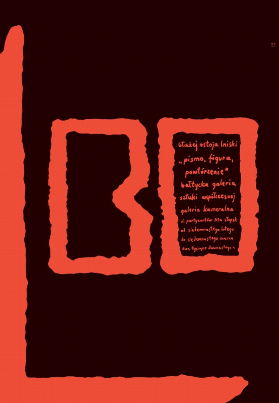Błażej Ostoja Lniski - Pismo, Figura, Powtórzenie, Blazej Ostoja Lniski - Writing, Figure, Repetition, Kajzer Ryszard Błażej Ostoja Lniski - Pismo, Figura, Powtórzenie, Blazej Ostoja Lniski - Writing, Figure, Repetition, Kajzer Ryszard