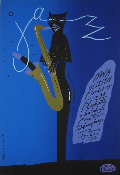 Jazz. Wystawa plakatu, Jazz Poster Exhibition, Kalarus Roman