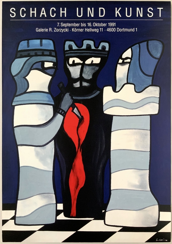 Schach und Kunst, Chess and Art, Lenica Jan Schach und Kunst, Chess and Art, Lenica Jan