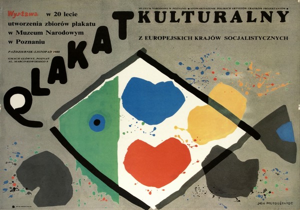 Plakat kulturalny, Cultural Posters, Mlodozeniec Jan
