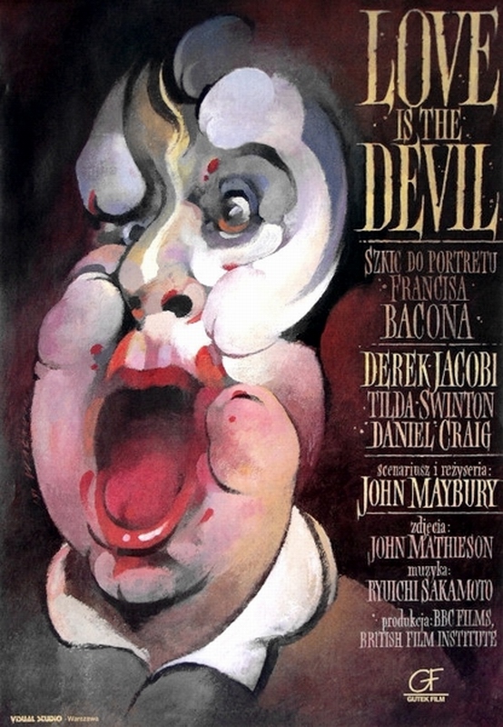 Love is the Devil - Szkic do portretu Franciszka Bacona, Love Is the Devil - Study for a Portrait of Francis Bacon, Walkuski Wieslaw Love is the Devil - Szkic do portretu Franciszka Bacona, Love Is the Devil - Study for a Portrait of Francis Bacon, Walkuski Wieslaw