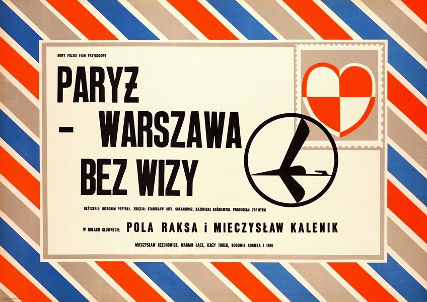 Paryż-Warszawa bez wizy, Paris-Warsaw Without Visa, Zahorski Lech Paryż-Warszawa bez wizy, Paris-Warsaw Without Visa, Zahorski Lech